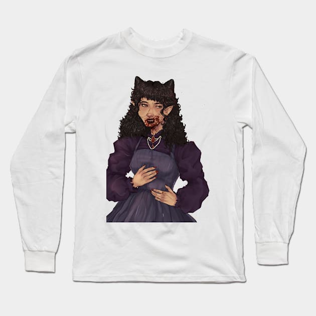 Nadja wwdits Long Sleeve T-Shirt by funderfularts